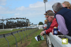 Numbers: Around 1700 people flocked to Mortlake racecourse over the weekend. 