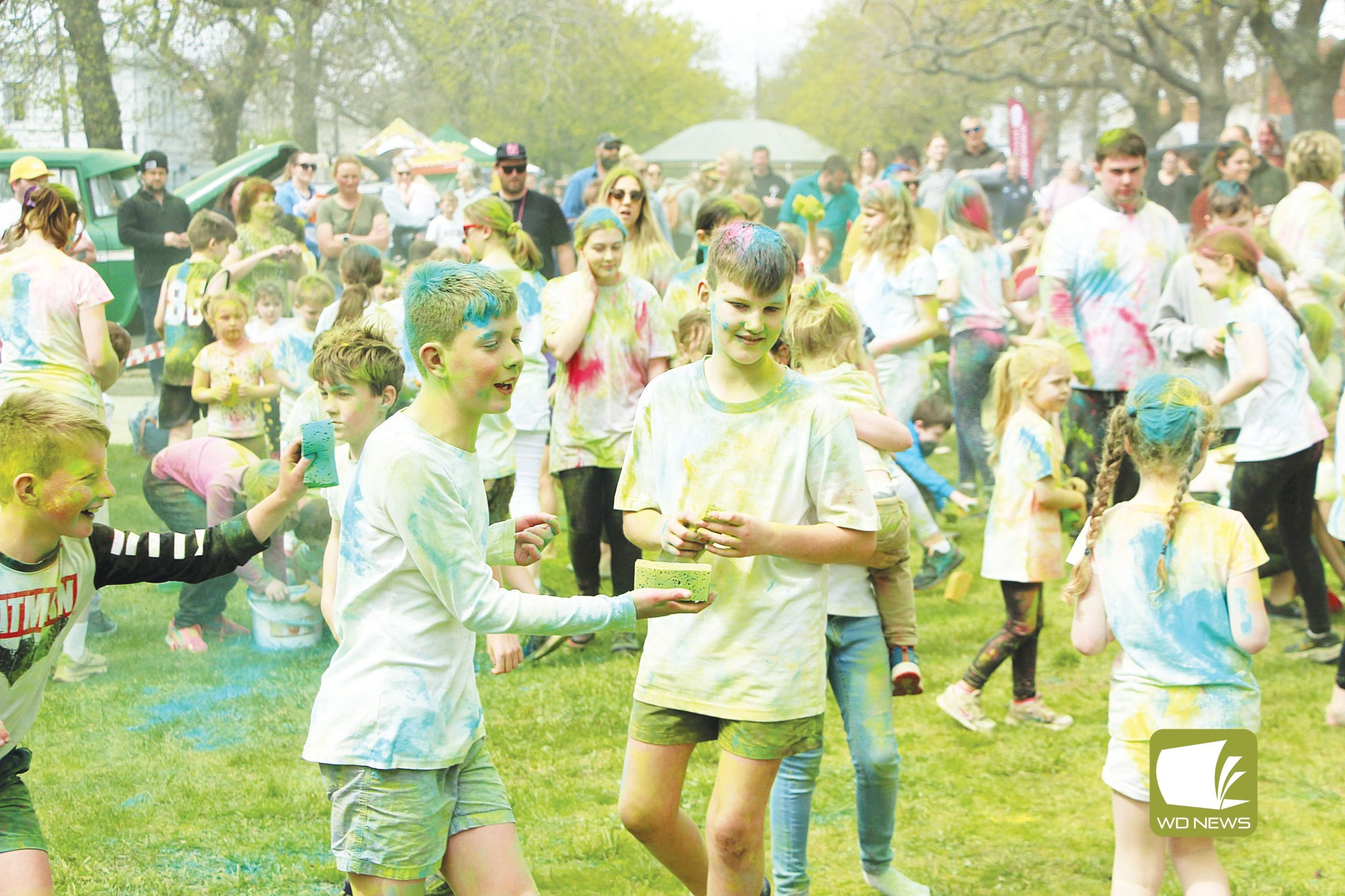 The Colour Terang Festival returns next week, including the popular colour splash event.