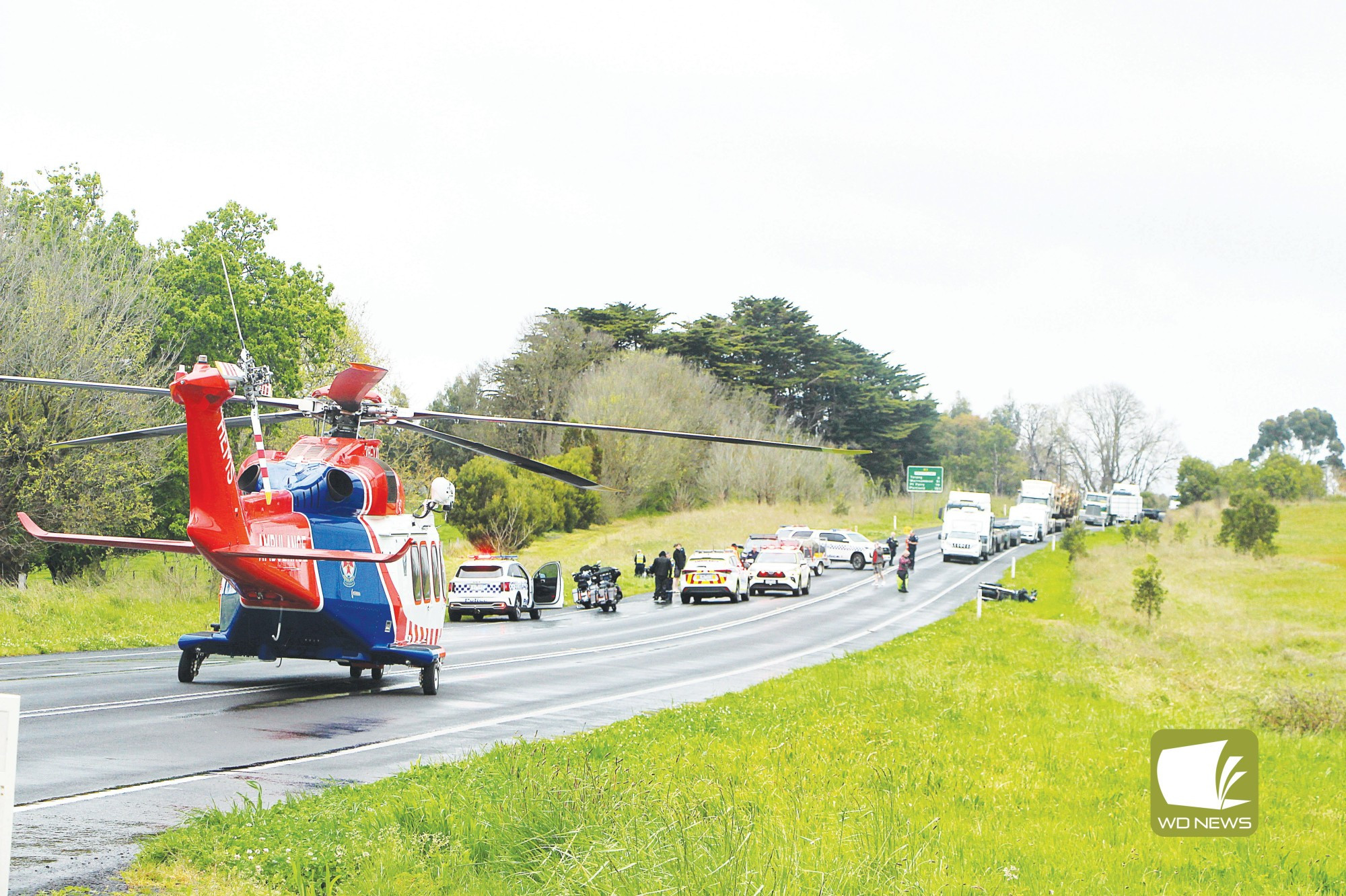 Man airlifted - feature photo