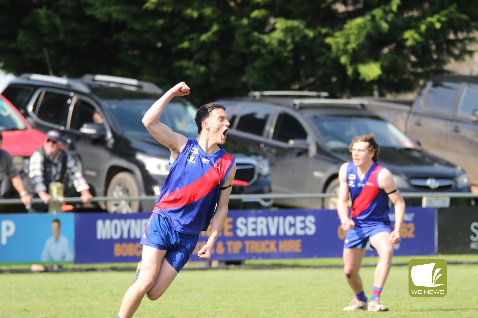 Talented Blood Will Kain was named Hampden League’s leading goal kicker for season 2023.