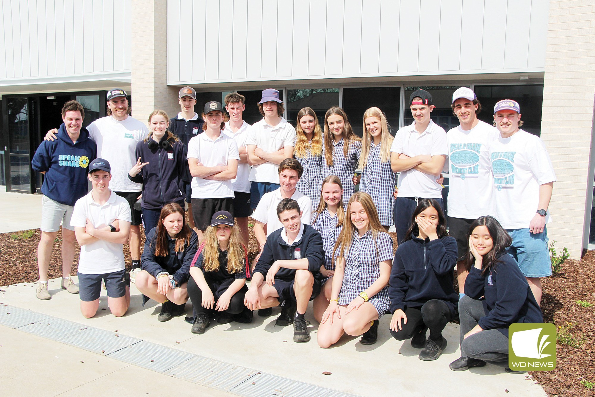 Connection: Mental health organisation Speak and Share visited Terang College on R U Ok? Day last week to host workshops encouraging students to speak about their mental health.