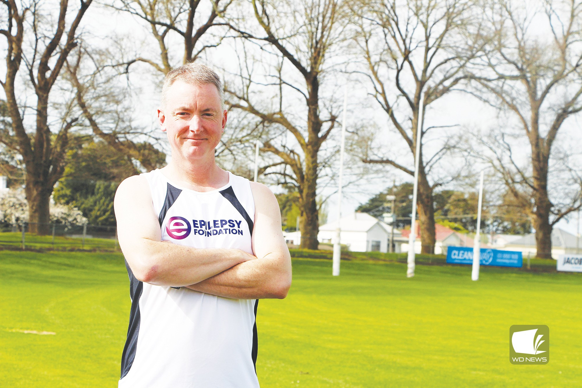 The only option: Terang’s Steven Guthrie found a passion for fitness after getting in shape to undergo brain surgery in 2017 to help him in his battle with epilepsy. Now seizure free, Mr Guthrie hopes to raise funds for the Epilepsy Foundation when he takes on the 2023 Nike Melbourne Marathon next month.