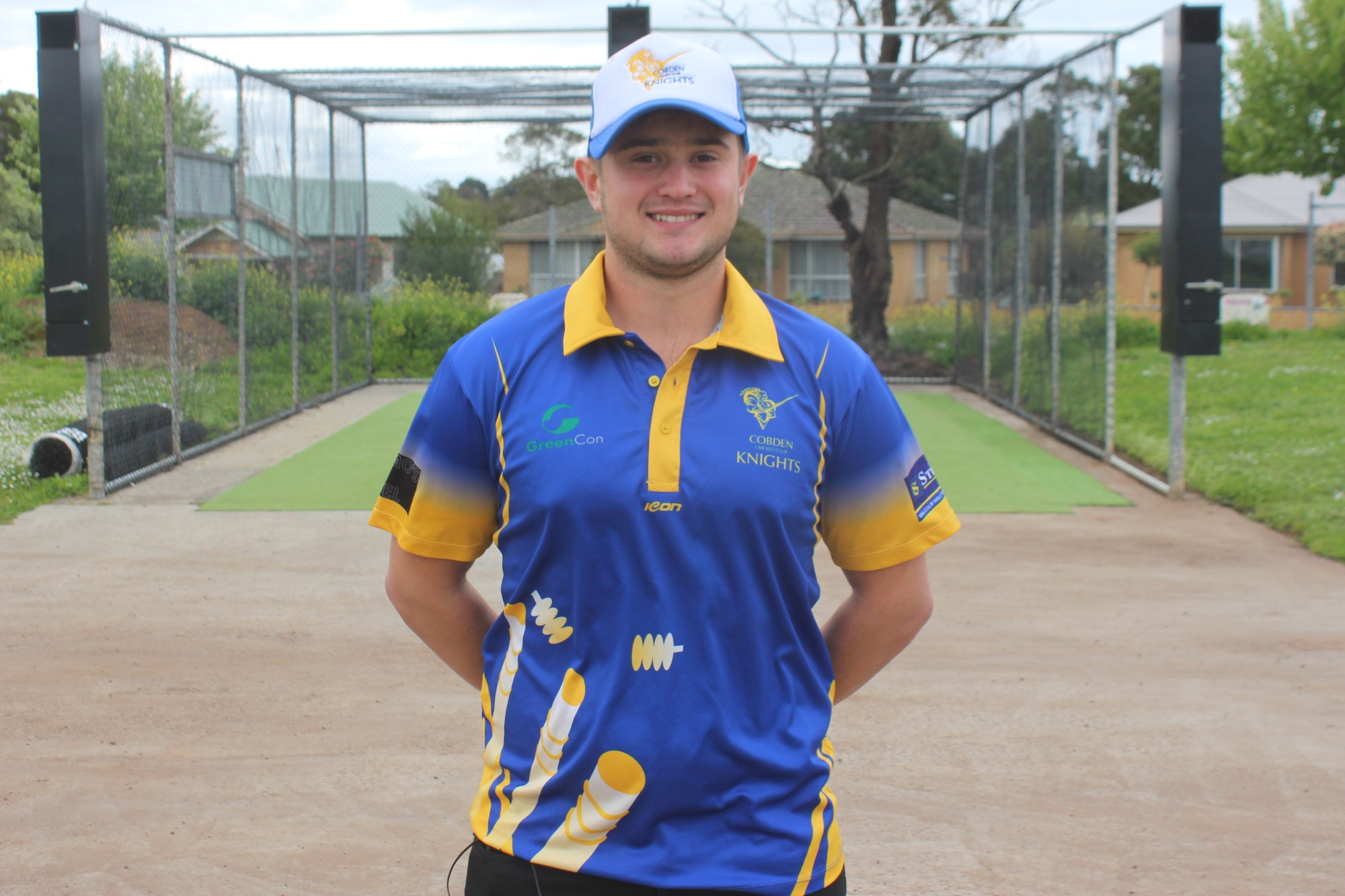 Cobden cricket import Matthew Smalley-Harris got his side off to a good start with the bat during last Saturday’s run chase against Noorat.