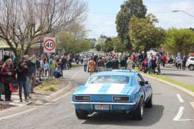 People lined the streets to watch the annual Fonterra Street Parade.