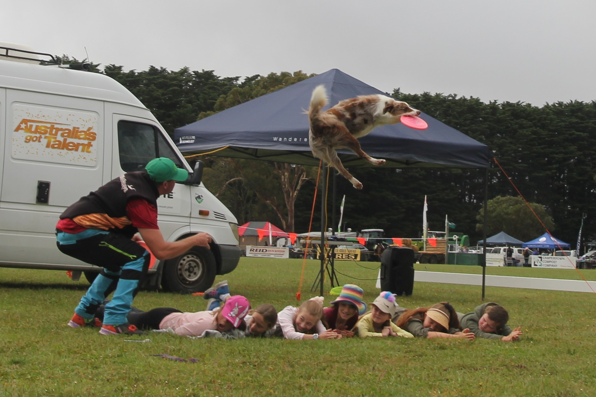 Annual show: People from near and far turned out to enjoy the annual Heytesbury Show in Simpson. Displays from the Flipping Disc Dogz wowed the audience.