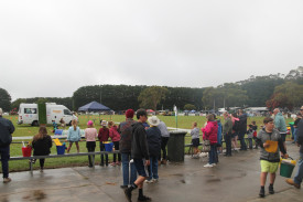 Attendees of all ages watched a number of displays on the day. 