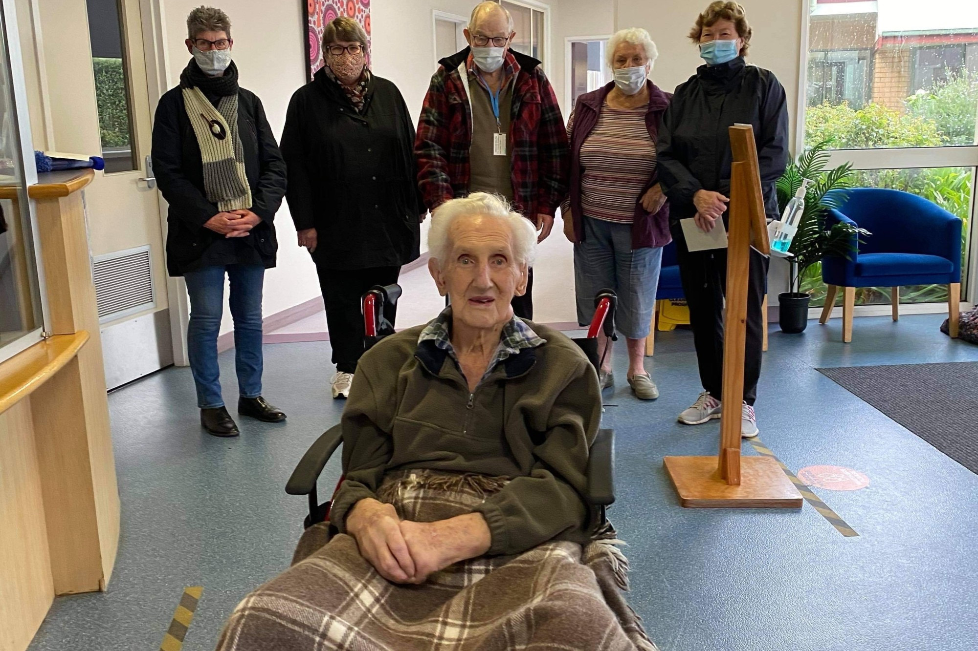 Birthday wishes: Cobdenhealth resident Peter Rankin celebrated his 101st birthday earlier this month.