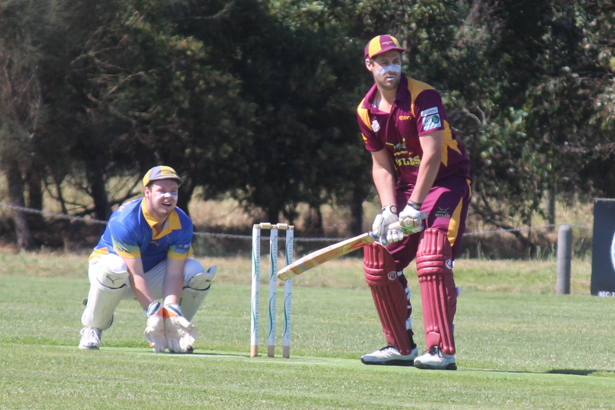 Cobden has locked in Johno Benallack (left) as its skipper for the upcoming South West Cricket season.