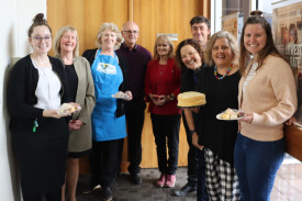 Spare change helped make a big difference at the annual NAB Biggest Morning Tea event. 