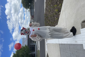 Pennywise was spotted in Cobden.