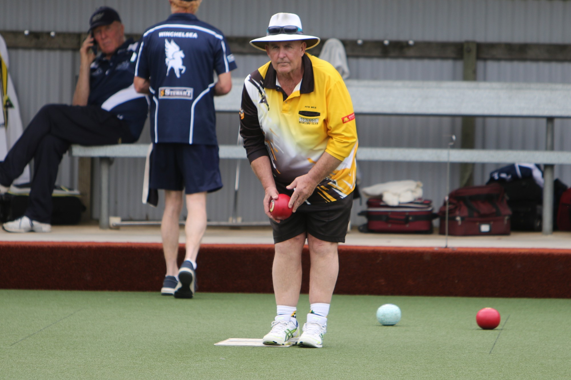 Chance blown: Simpson skipper Peter Inglis conceded his side missed a golden opportunity to set up its Corangamite bowls season when it lost to Colac Central on Saturday.