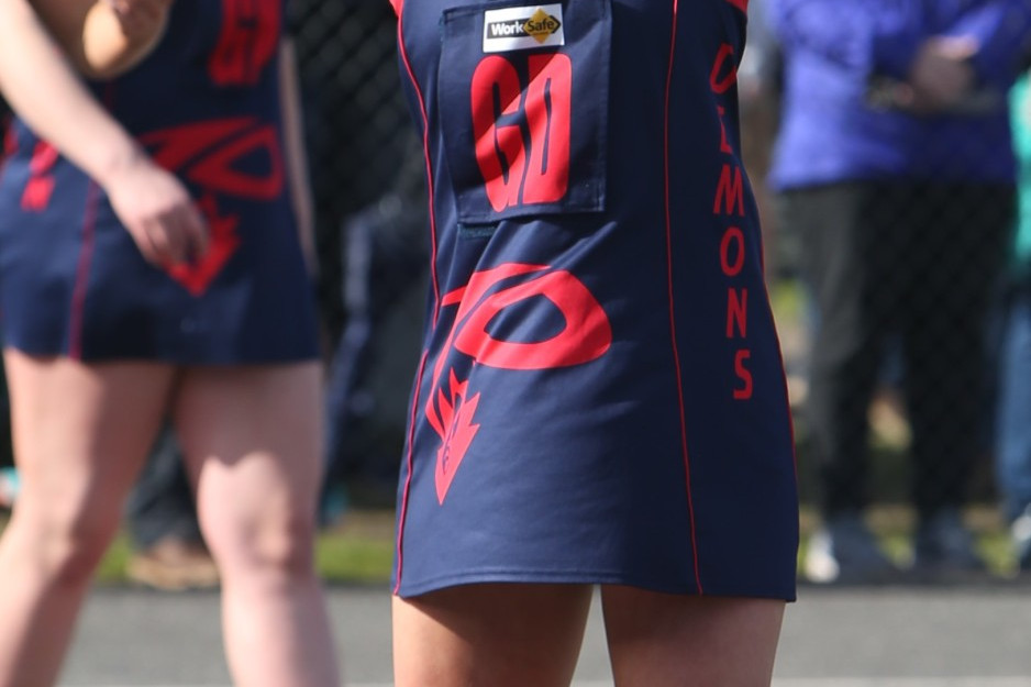 Stepping up: New Timboon Demons captain Hollie Castledine led by example last weekend in her side’s loss to Merrivale.