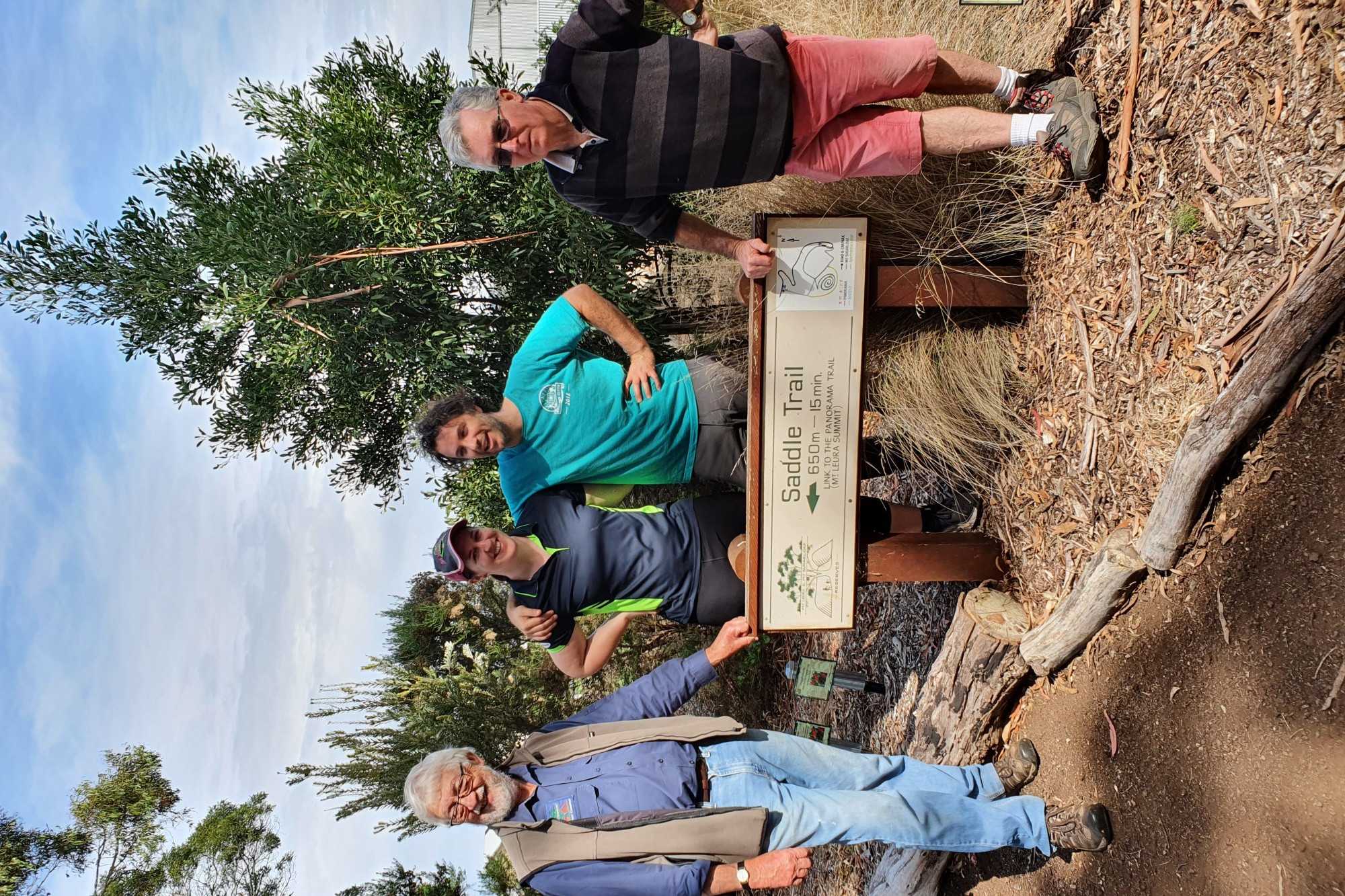 Up for a challenge?: Friends of Mt Leura members are looking forward to hosting the Four Peaks Challenge this weekend.