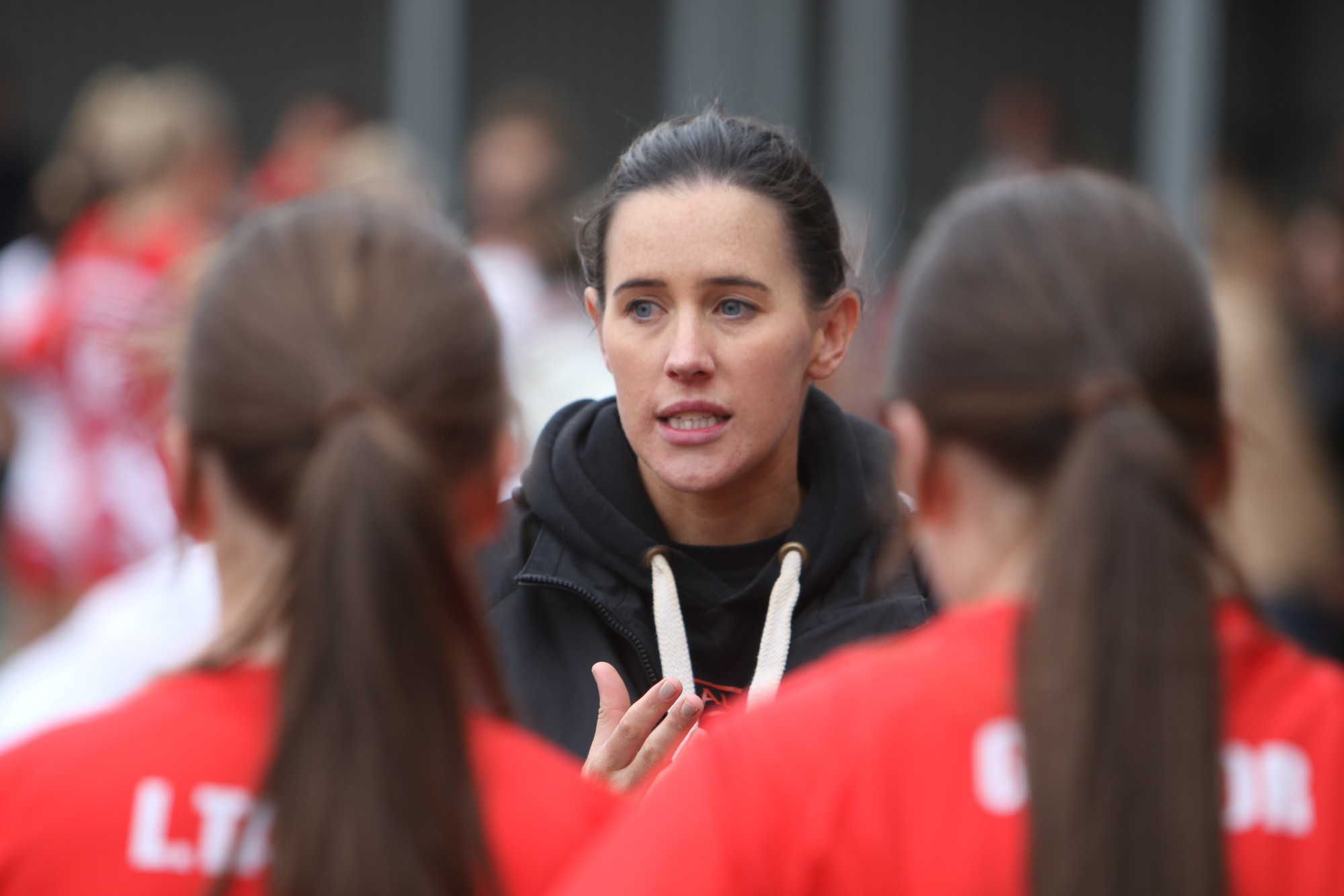 Coach Sophie Hinkley was impressed with her squad’s commitment and persistence in Cobden’s win over Portland.