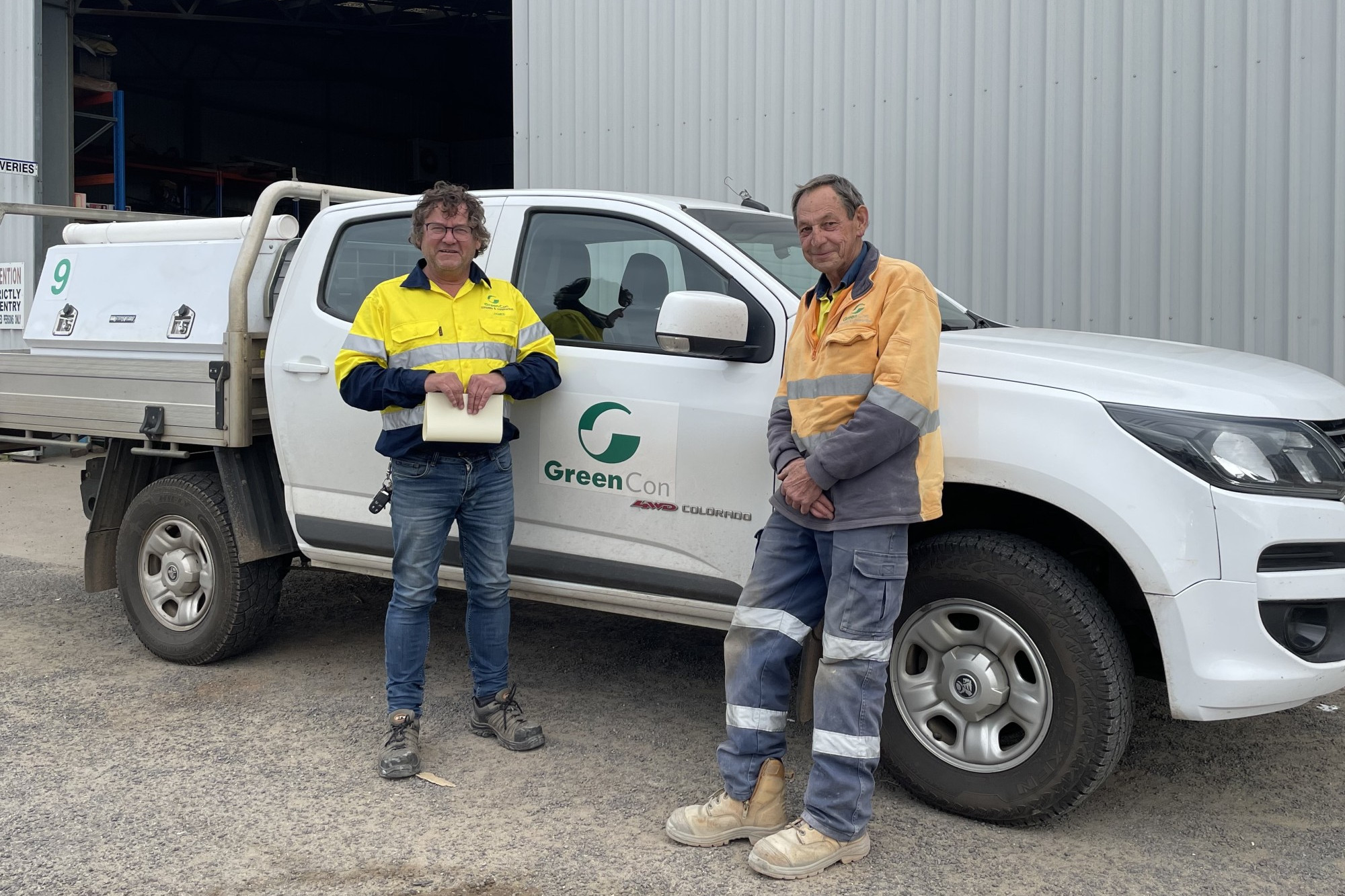 Long service and then some: Rob Love has spent 50 years of his life working at GreenCon Australia.
