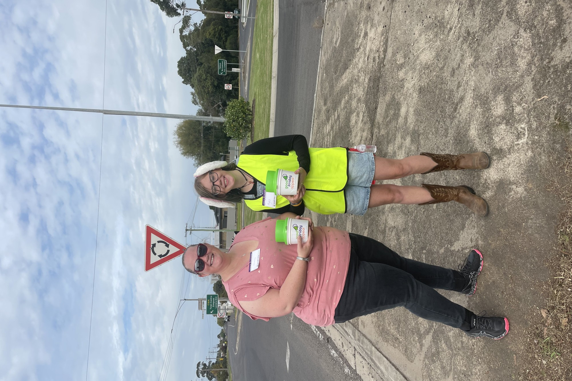 Good Friday Appeal: Stacey Harper has been collecting for the Good Friday Appeal for 36 years, in recent times she has had the support of niece Myka Beaton.