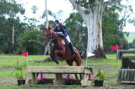 Louisa Toose riding Play in the Ark. 