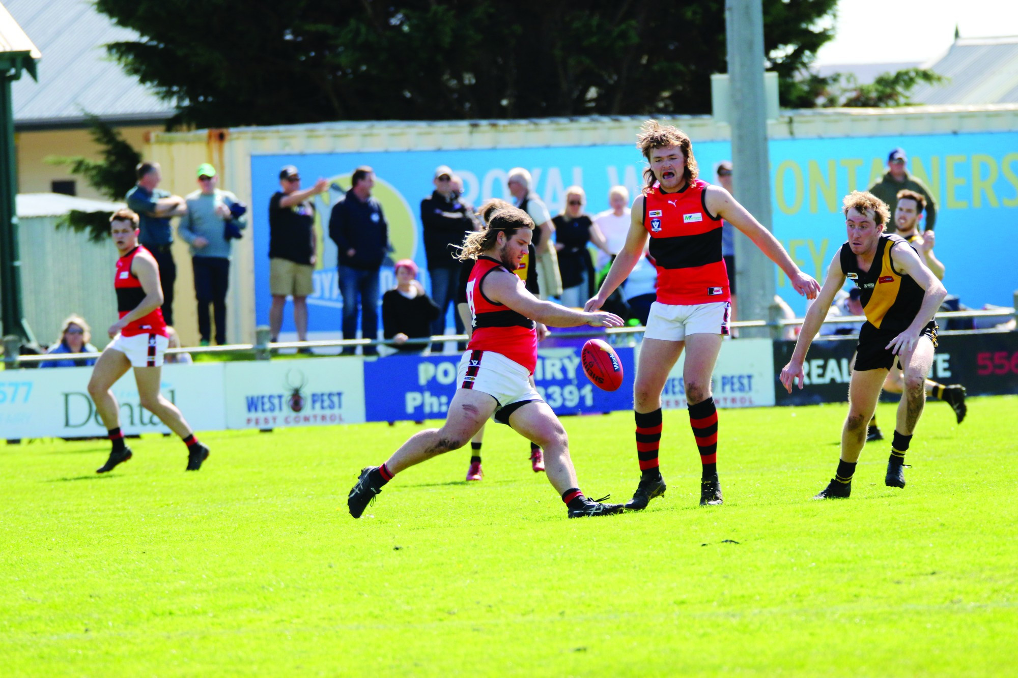 The Bombers dominated the first quarter against Port Fairy.