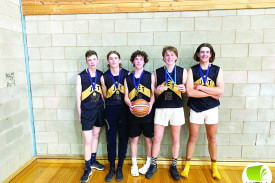 Jets Team members (from left) Max Smith, Sam Stewart, Lenny Tregea-Copeland, Daniel Ryan and Jack Matthews. Absent: William Banks. 