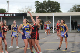 Molly Hutt scored 18 goals for the Bombers. 