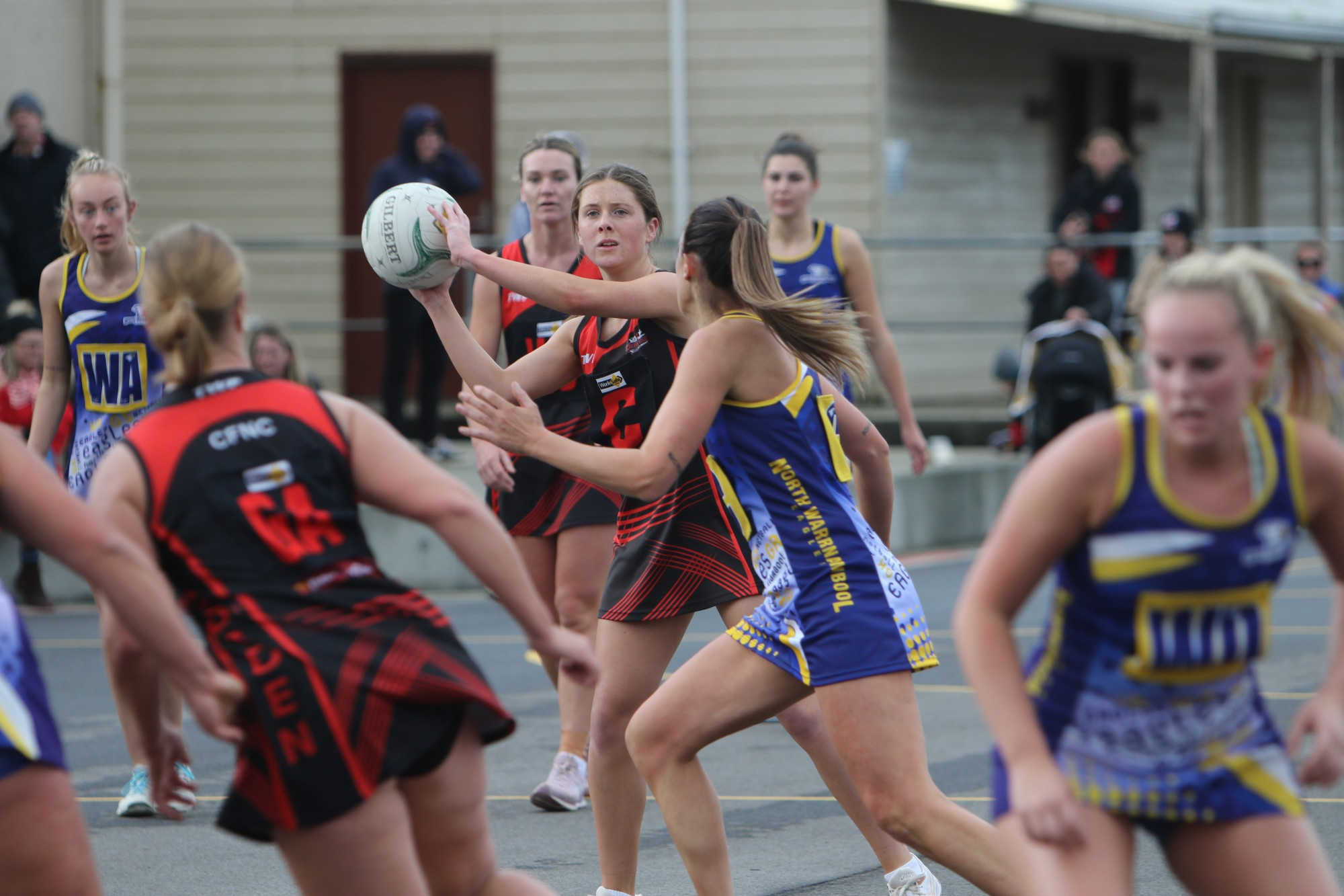 Cobden fought well for three quarters against North Warrnambool but fell in the last quarter.