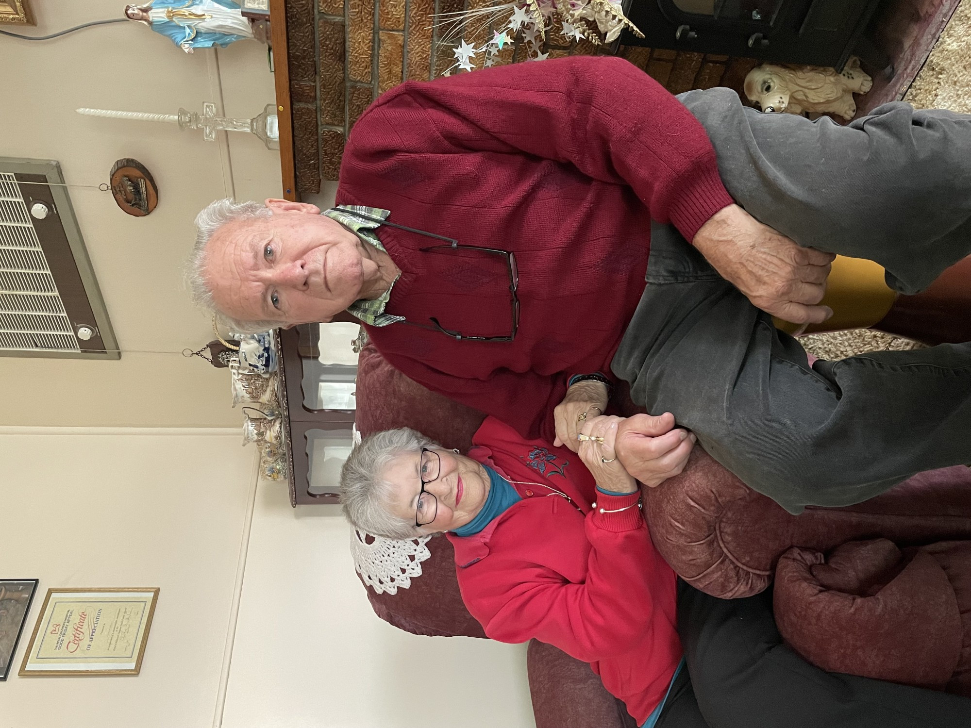 Wedding anniversary: Timboon couple Leny and Eddy Tregea celebrate their 65th wedding anniversary today.