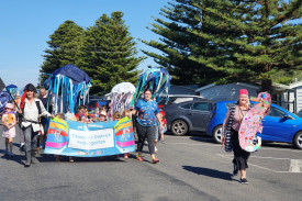 The parade saw a wide amount of entries this year. 