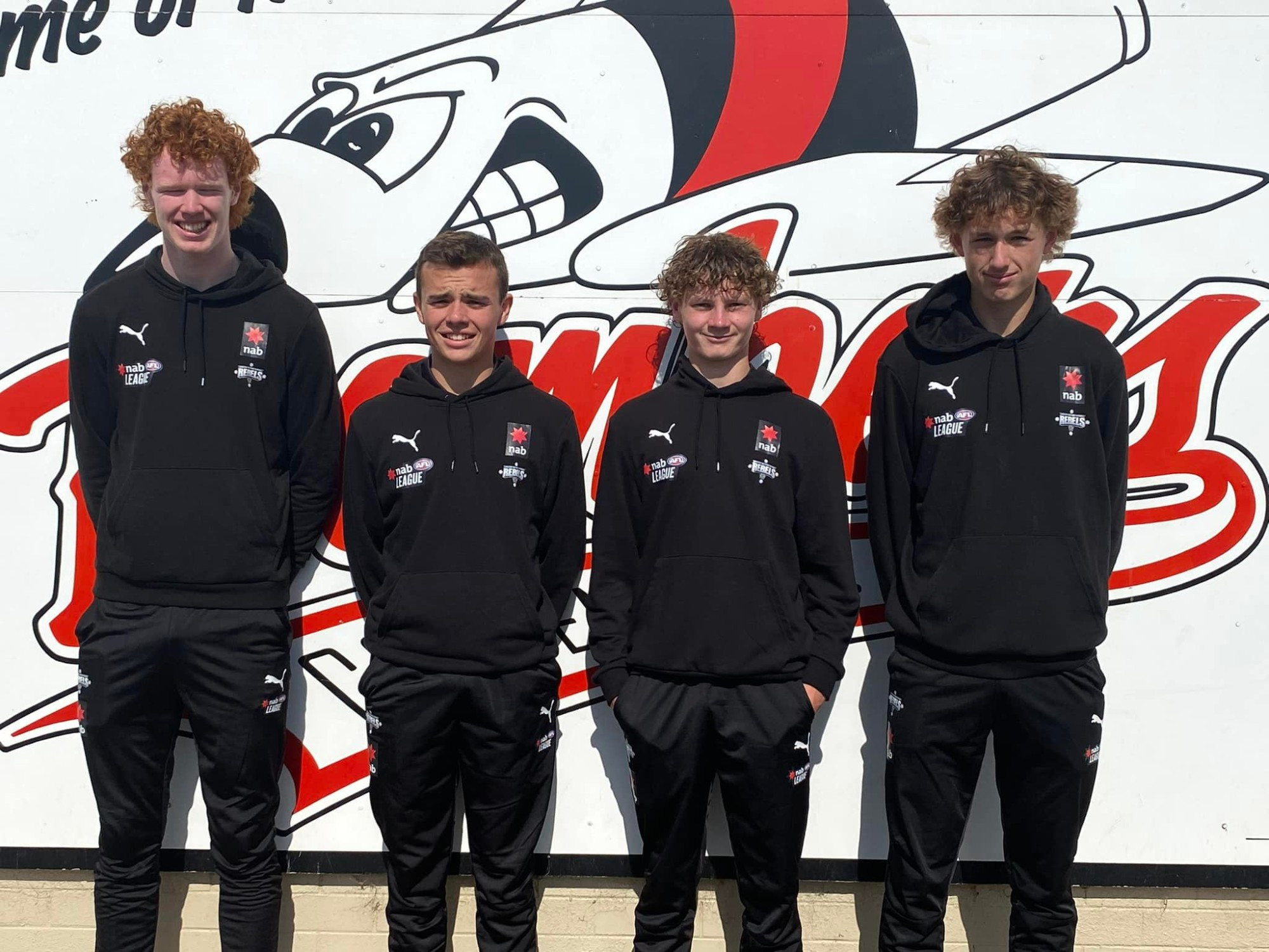 Henry Robertson will represent the Bombers in the Rebels under 18s.