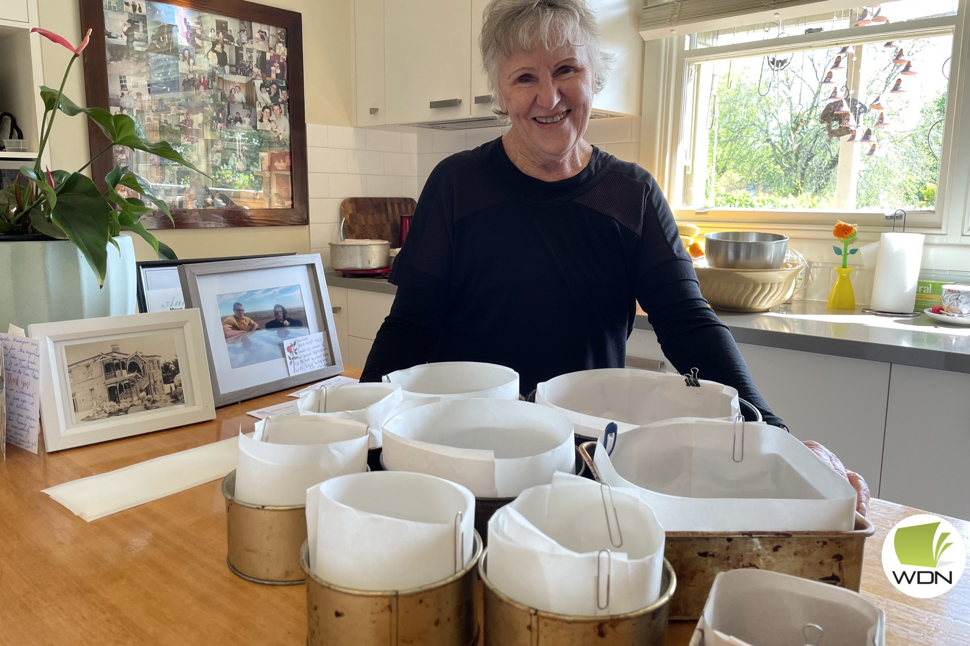 Community spirit: Camperdown’s Carole Manifold is busy in the kitchen baking Christmas cakes, with all proceeds going to the Warrnambool Cancer Centre.