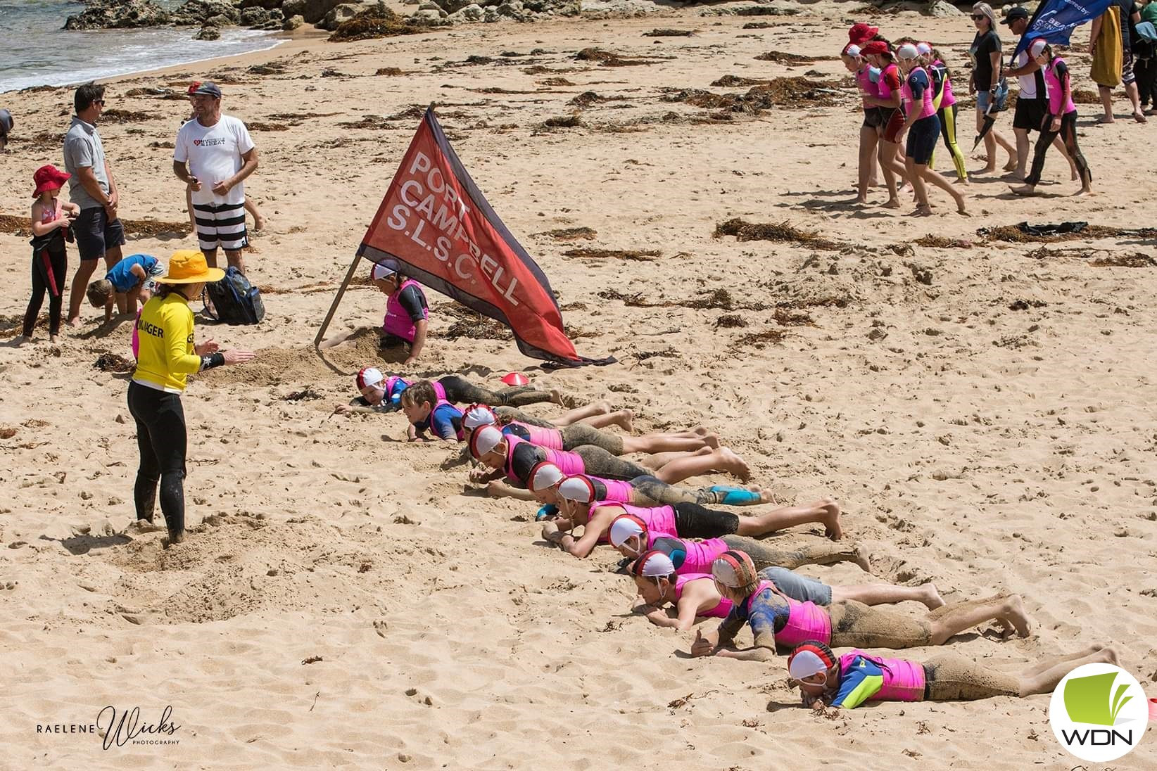 Water safety: Port Campbell Nippers is set to begin, with a pre-season briefing this weekend. Photo courtesy of Raelene Wicks