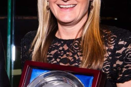 Netball award for Shelley - feature photo