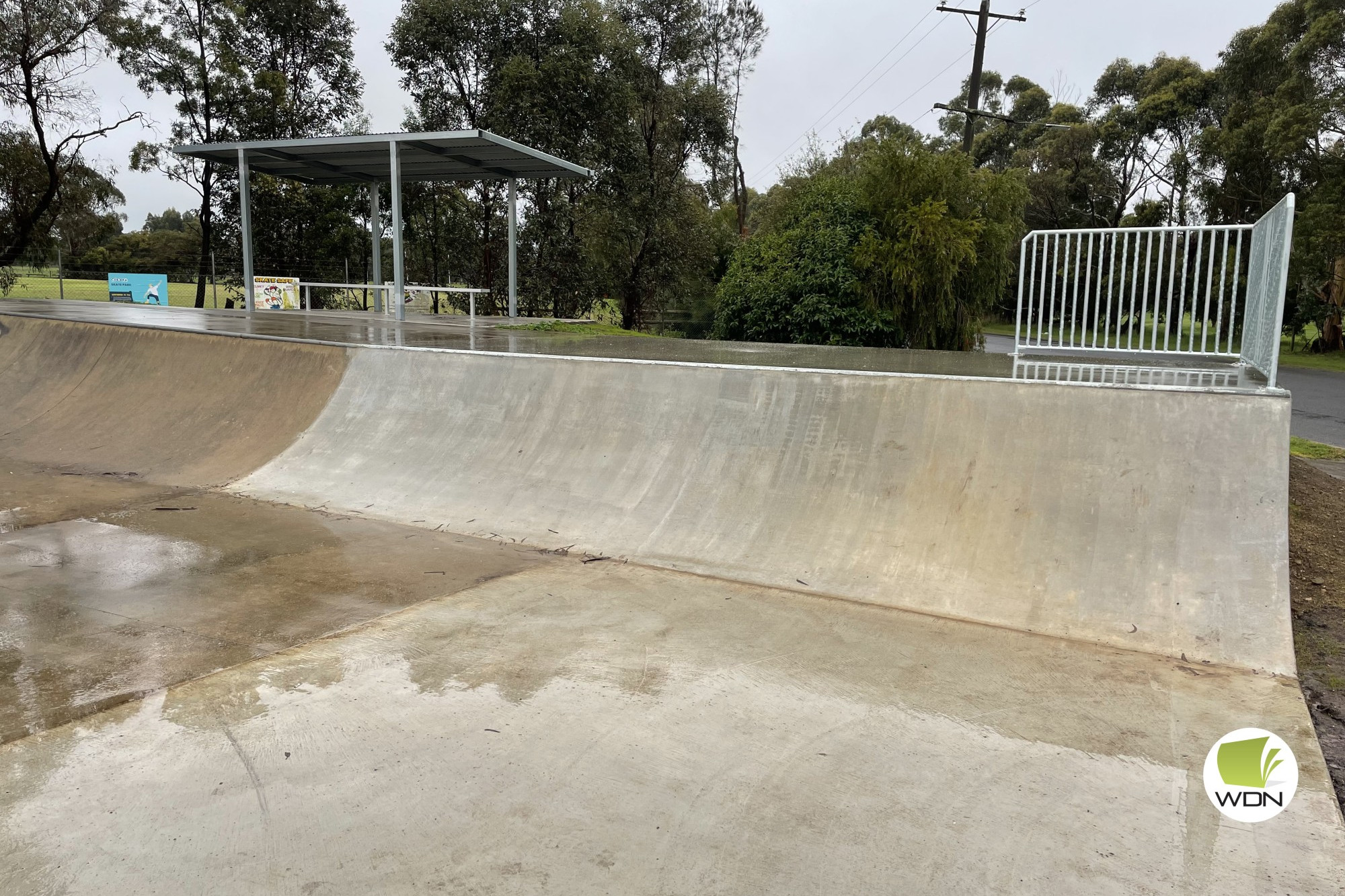 Build complete: A rebuild of the Cobden skatepark has been completed, with the new look park open to youngsters.