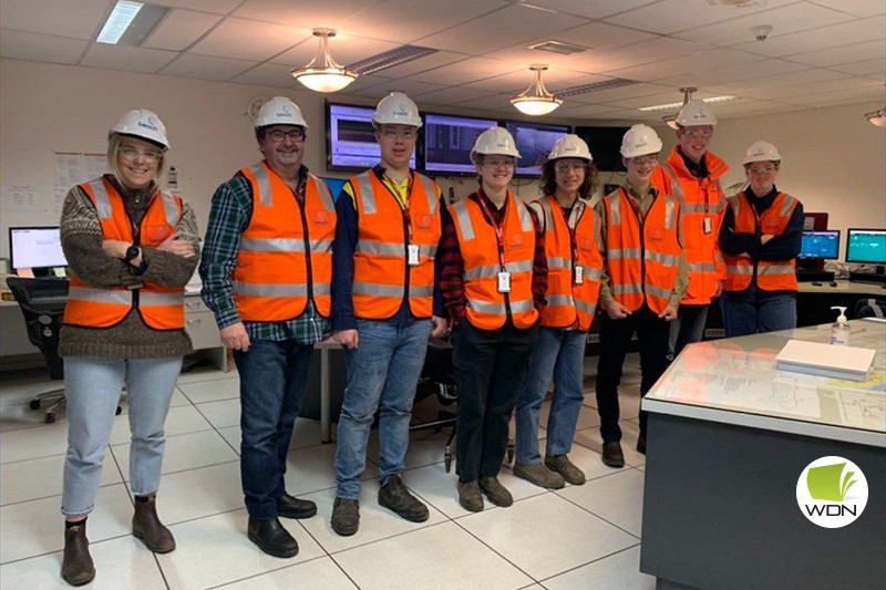 Learning opportunity: A group of Timboon P-12 School students spent time at the Beach Energy Otway Gas Plant learning about how chemistry was used in the industry.