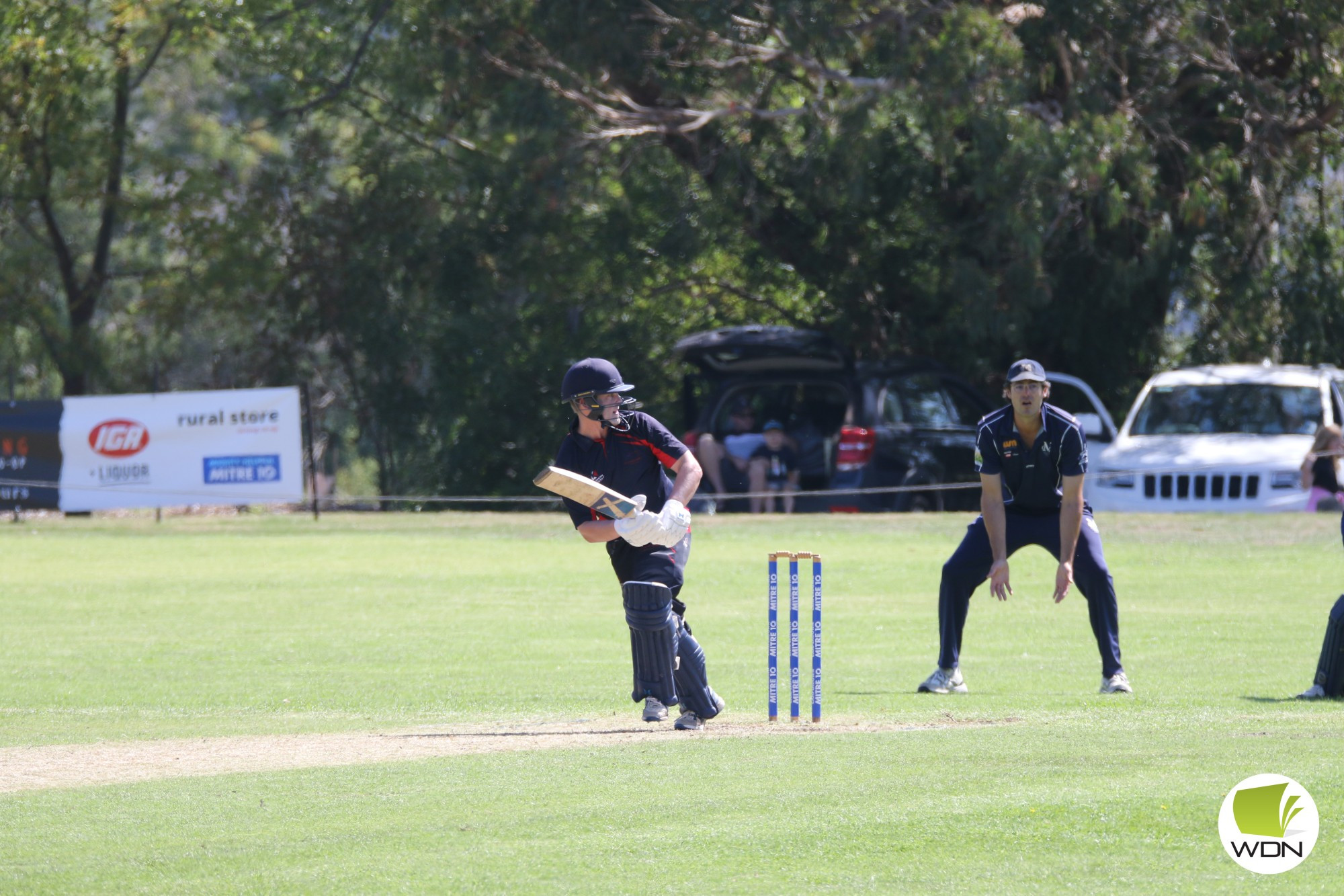 Victorious: Joel Moriarty led Heytesbury Rebels to a 32-run victory over Mortlake in the SWCA grand final last season.