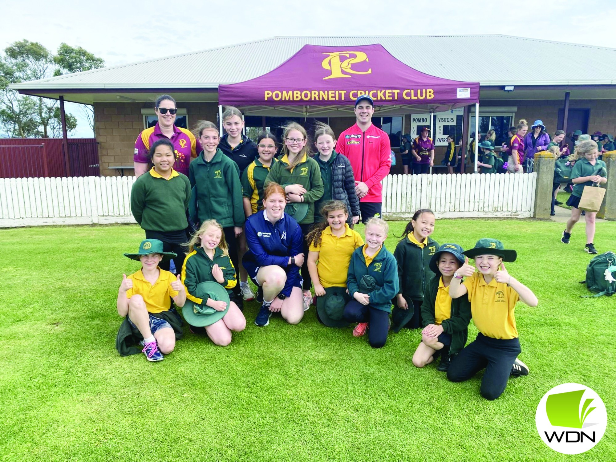 Cobden Primary School students enjoyed the clinic last Wednesday.