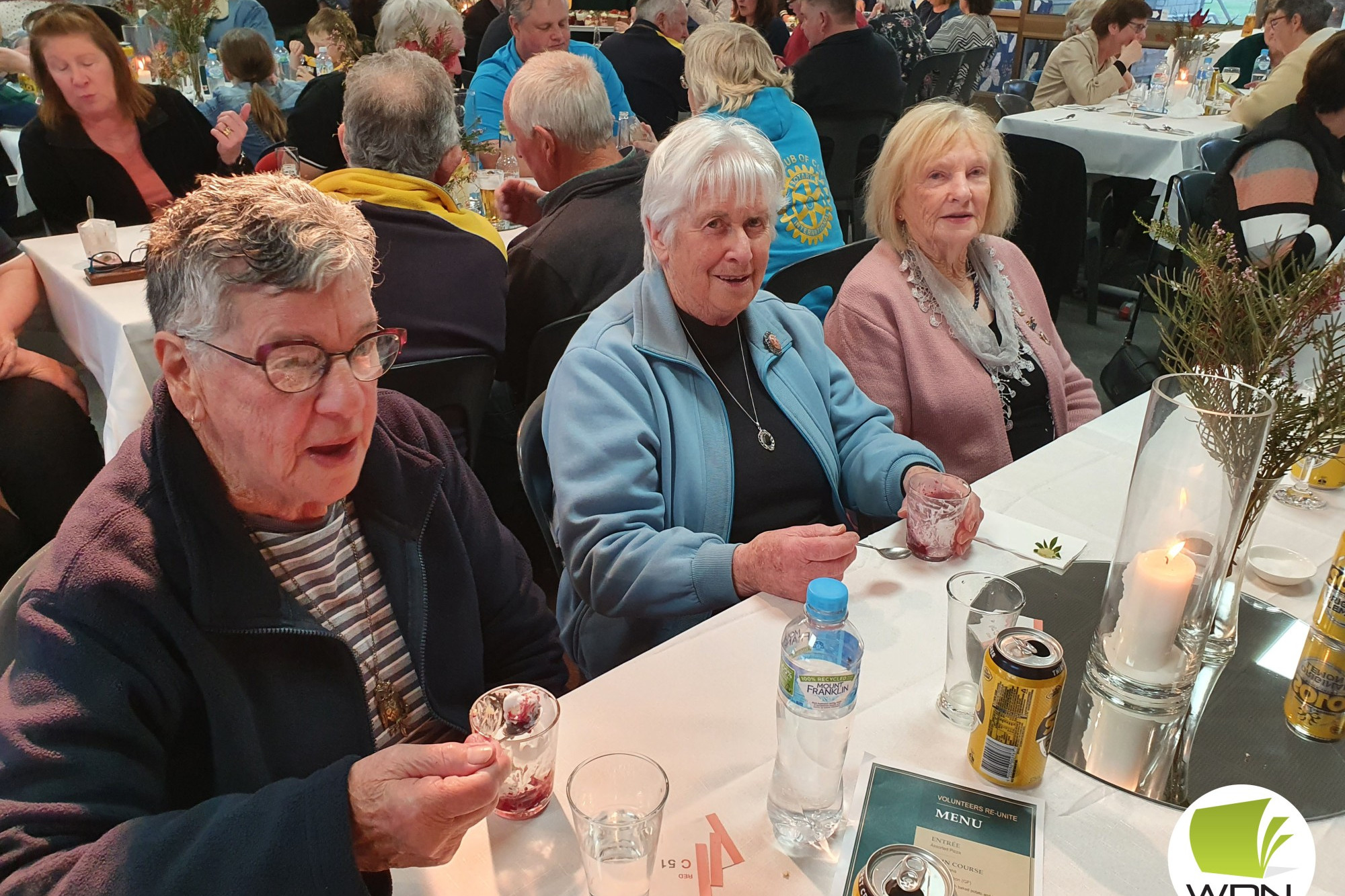 Sharon Oates, Betty Hallyburton and Val Maynard.
