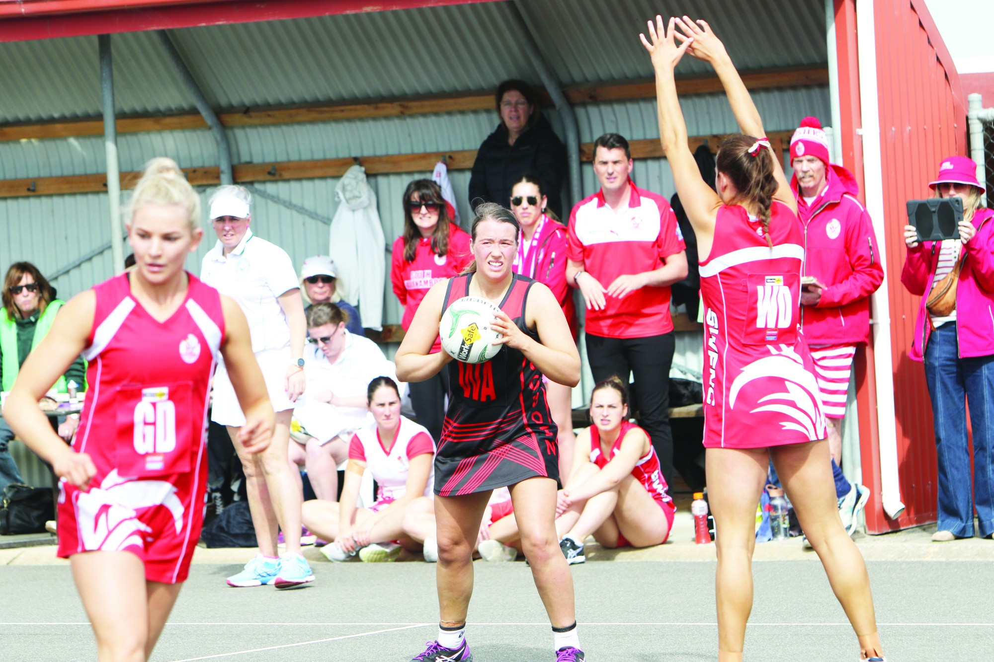 COBDEN BOMBERS IN ACTION - feature photo