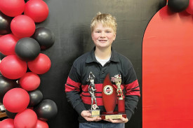 Under 14 Under runner-up B&F Lenny Walsh.