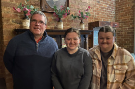 HIBBA Drawn Fours Champions: Timboon Lawn - Murray Lucas (s), Jacoba Mungean, Lara Mungean. Jim Mungean (absent). 