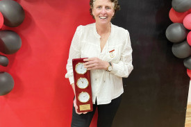 Volunteer of the Year Janine Hutt