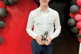 Seniors coaches award Oliver Darcy