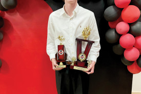 Under 18.5s B&F and leading goal kicker Tully Darcy