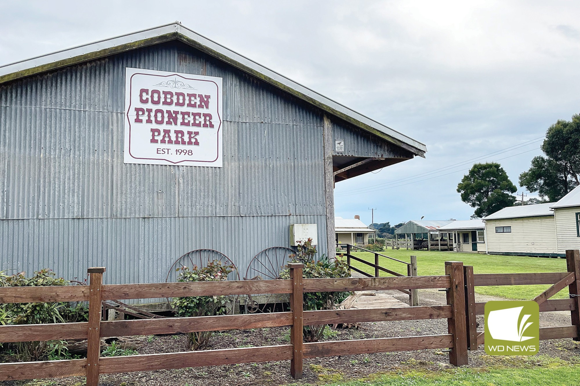 Lease continues: Corangamite Shire Council voted to renew a lease for the Cobden Pioneer Park for another five years.