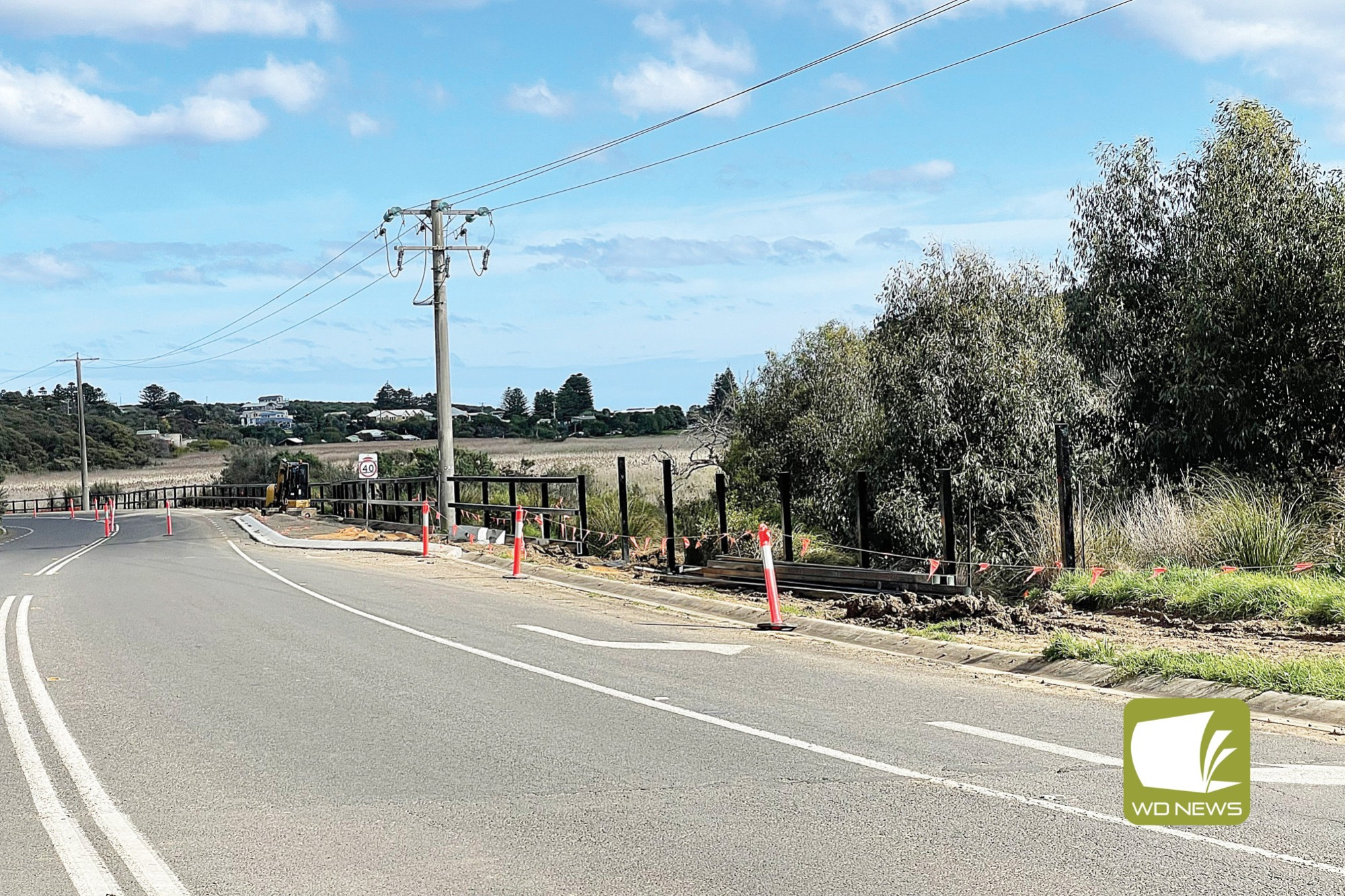 Works continue: The 12 Apostles Trail is nearing completion with the final lot of works in progress.