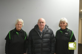 HIBBA Fours Champions Cobden (from left to right): Joyce Roberts (s), Gerrit Bekker and Jill Lynch. Not pictured: Doreen Coverdale. 