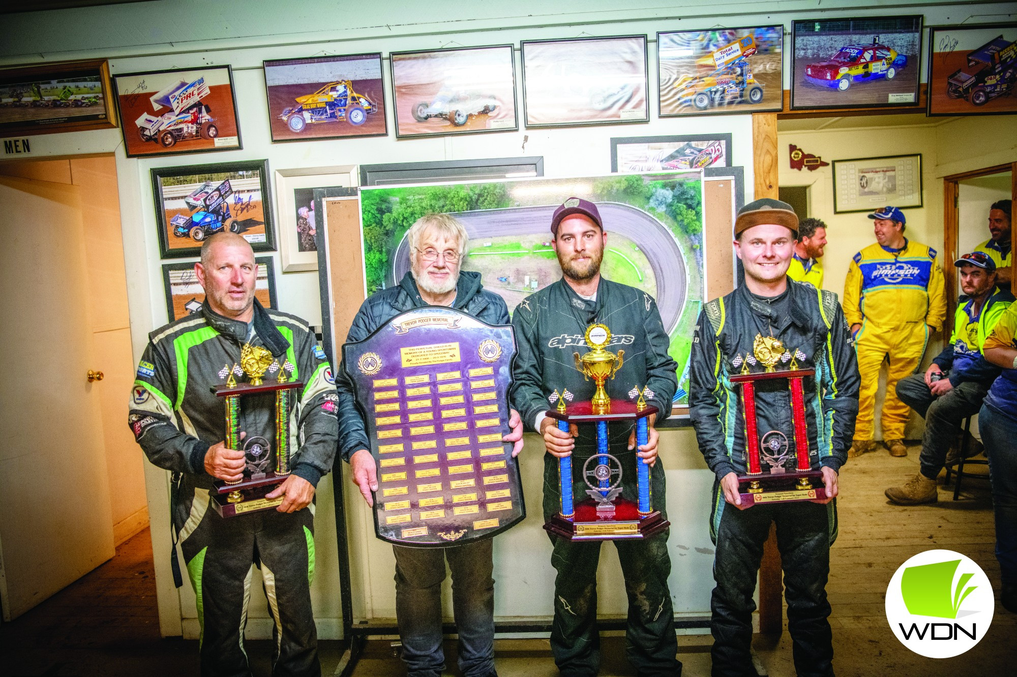 Simpson speedway winners. Photo Adan Freeman.