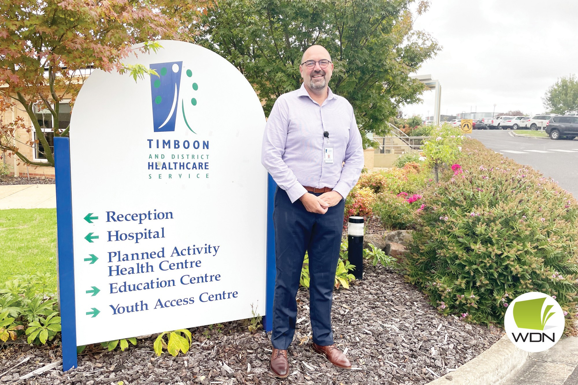 Warm welcome: Timboon and District Healthcare Service has welcomed new CEO Gary Castledine to the role.
