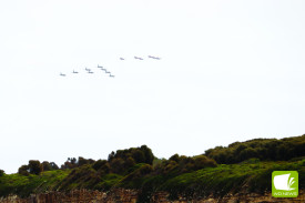 The tour was described as a Friendship Flight. 