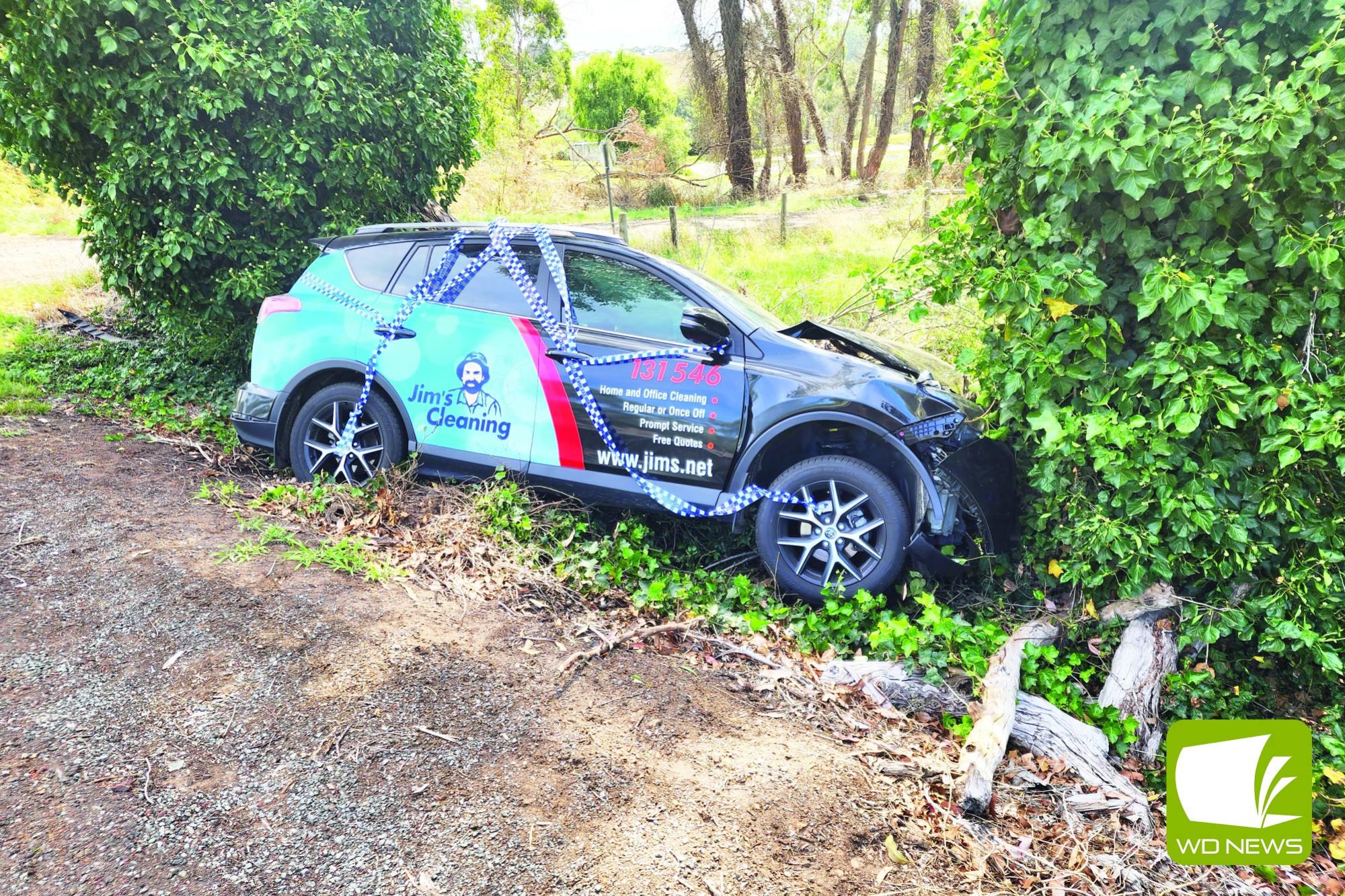 Take care: Police attended an accident on the Cobden-Port Campbell Road last week.