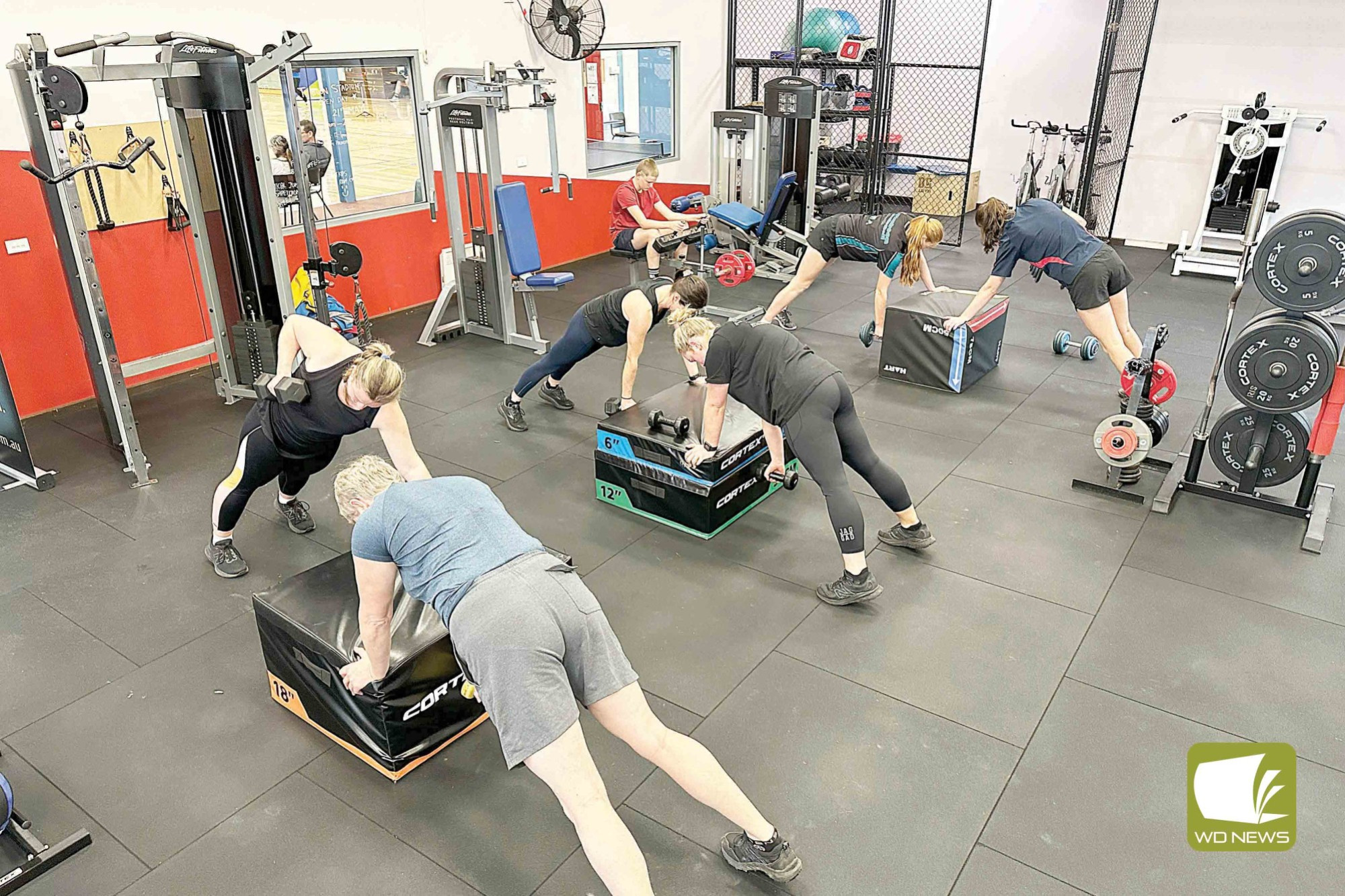 Looking forward: Timboon and district residents are making the most of state-of-the-art equipment at Timboon.